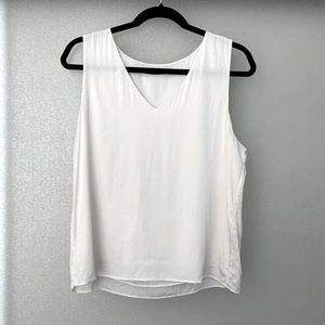 Quince Washable Stretch Silk Tank L